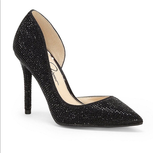 jessica simpson rhinestone shoes